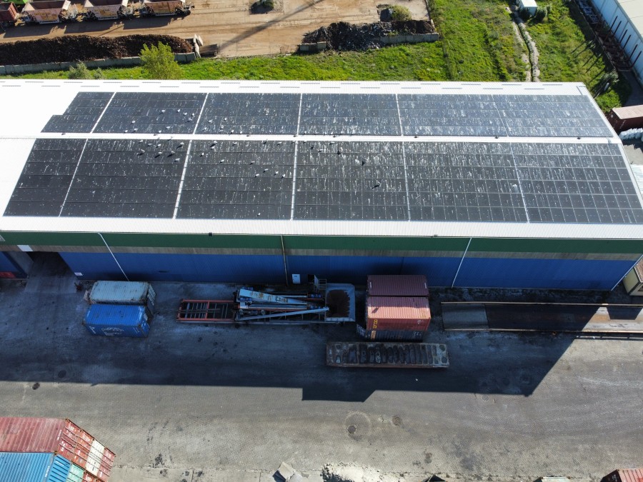 Klaipėdos konteinerių terminalas į atsinaujinančią energiją investavo 350 tūkst. eurų 