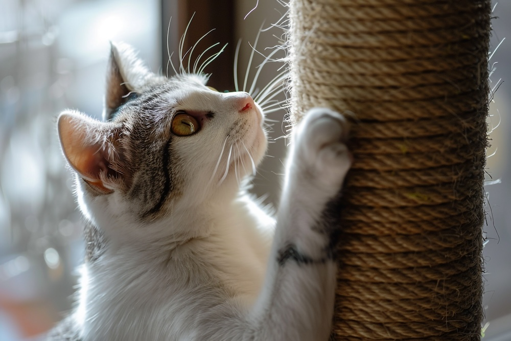 Kaip kačių draskyklės gali pagerinti jūsų katės psichologinę sveikatą?