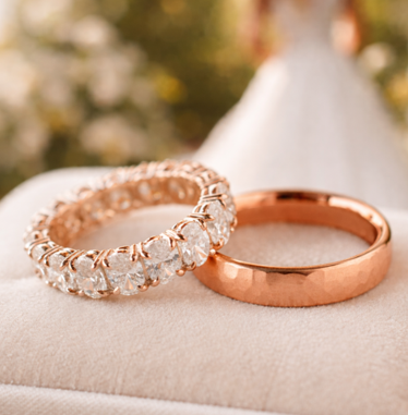 Kodėl kai kurios poros renkasi skirtingus vestuvinius žiedus – ar tai nauja taisyklė?