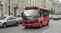 Vilniuje važinės elektriniai autobusai