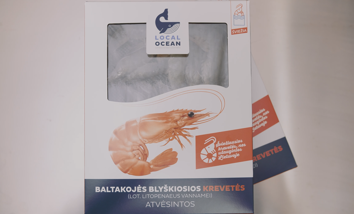 Už lango – pusnys, o Lietuvos krevečių ūkyje – tropikai