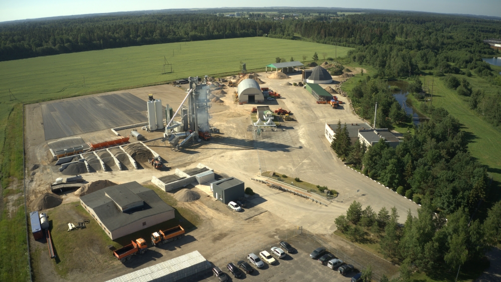 Į asfalto gamyklos atnaujinimą investavo 2,9 mln. eur