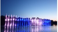 Tarptautinė IT kompanija pasirinko unikalų būdą ateiti į Lietuvą: pristatė rankomis valdomą fontaną Neryje