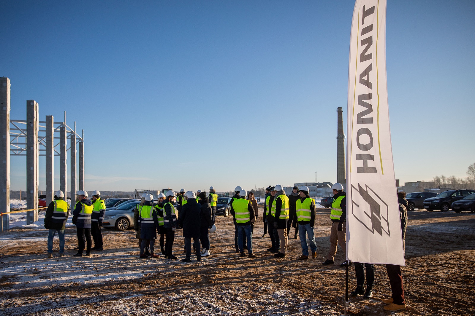 „Homanit Lietuva“ pradėjo gamyklos Pagiriuose statybas