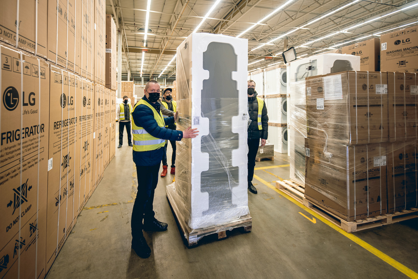 LG parama  Ukrainos pabėgėliams – 1 mln. JAV dolerių vertės