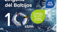 Vilniaus maratone žingsnius pavers pinigais švarinti Baltijos jūrą