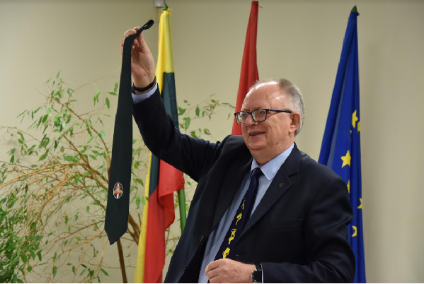 VSAT Vilniaus pasienio rinktinėje -  J. Šalkausko kaklaraiščių paroda